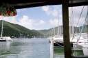 View from Village Cay Restaurant.