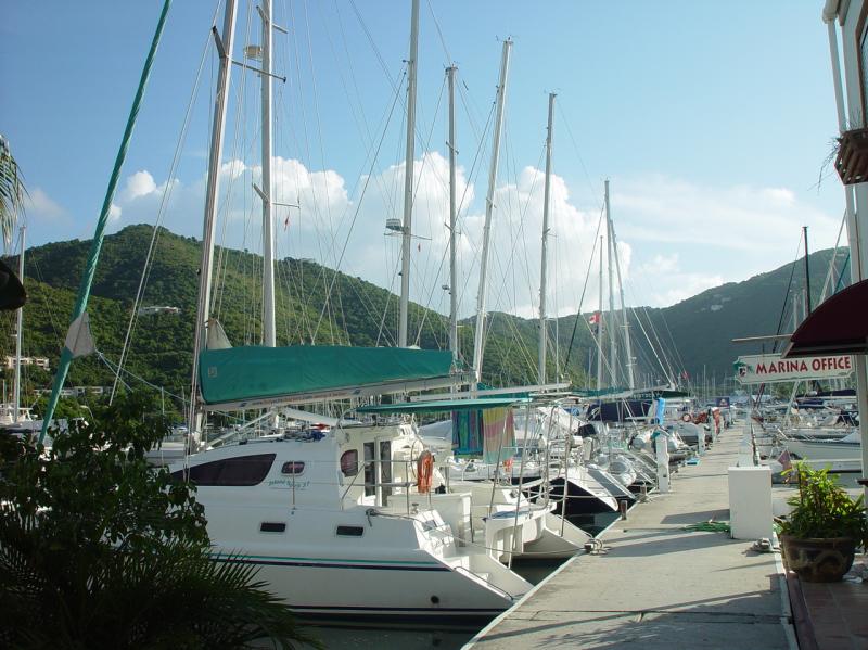 Morning dock view at Village Cay Marina

(Click on image to view full-size image (1280x960, 600 kb))