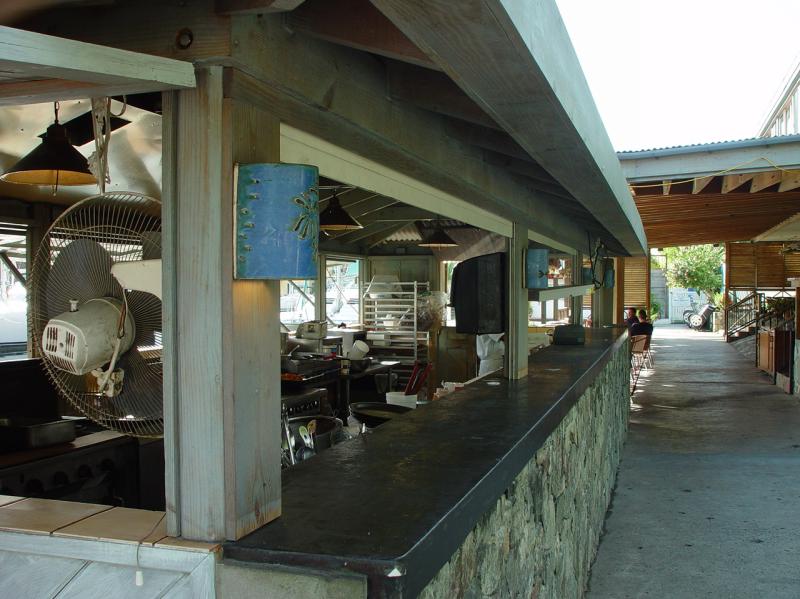 Kitchen of Village Cay Restaurant.

(Click on image to view full-size image (1280x960, 611 kb))