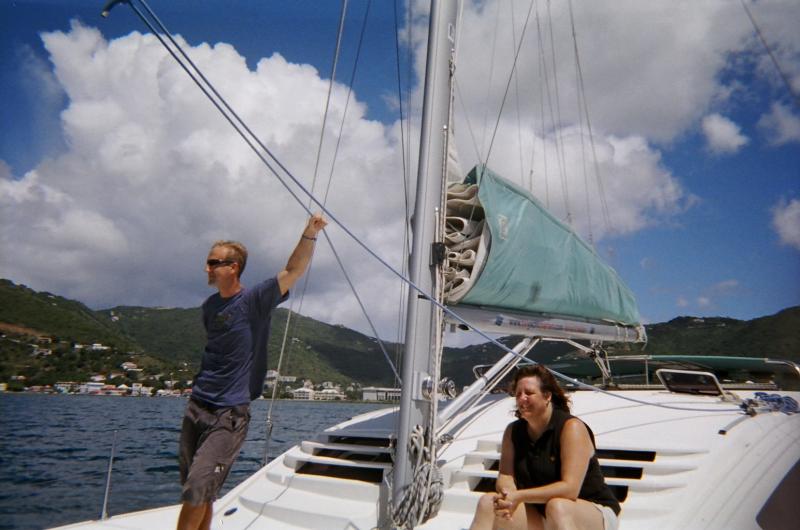 Captain Westy and Julie - leaving Road Harbour

(Click on image to view full-size image (1544x1024, 587 kb))