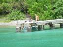 Dock at Little Harbour, Peter Island.