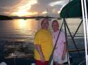 The newlyweds - David and Pat - Ayacanora - The Bight, Norman Island