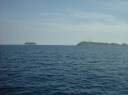 Outer islands approaching The Baths