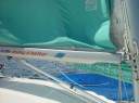 Our vessel under sail