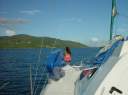 Heading to Leverick Bay