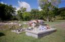 The cemetary at Virgin Gorda