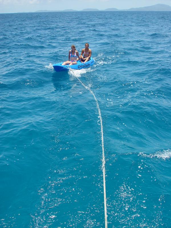 Kristen & Britt on our kayak towed behind - on our way to Anagada

(Click on image to view full-size image (960x1280, 607 kb))