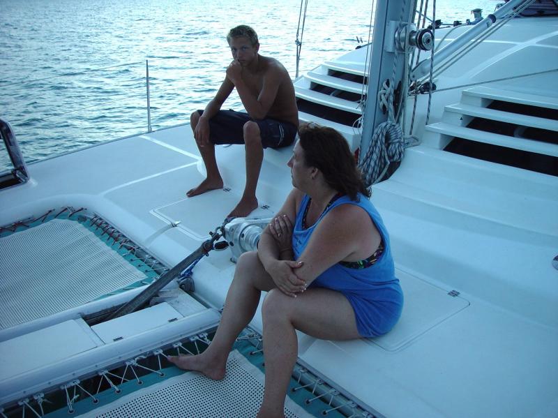 Traig and Julie on the ScubaCat - Anagada

(Click on image to view full-size image (1280x960, 269 kb))