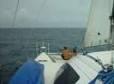 On our way to Marina Cay from Anagada