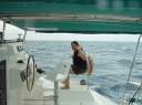Julie - On our way to Marina Cay from Anagada