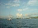 Looking to Trellis Bay in the morning