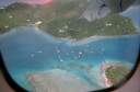 Views of Marina Cay from AA Eagle flight