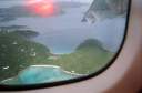 Views of the Virgin Islands from AA Eagle flight